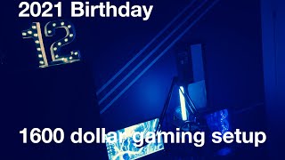 2021 BIRTHDAY GAMING SETUP| 1600 $$DOLLARS$$
