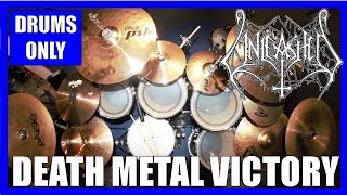 DEATH METAL VICTORY drum track - UNLEASHED (Swedish death metal)