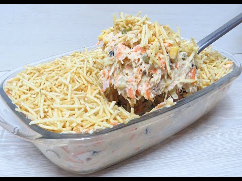 Vídeo: Salpicão de frango: dúvidas e preparo tradicional