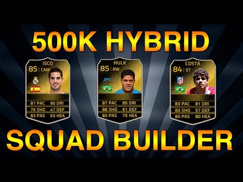 Fifa 14 FUT - Amazing 500K Brazil & BBVA Hybrid Squad Builder feat IF Hulk, IF Isco & IF Diego Costa