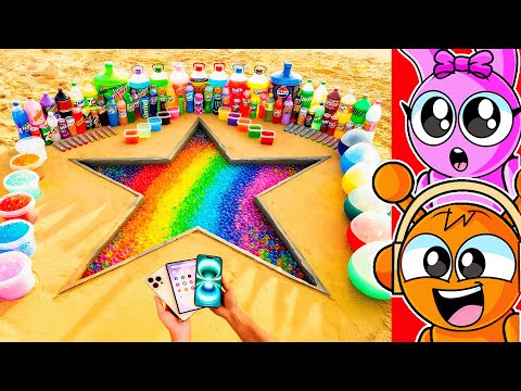 SPRUNKI MACHEN EINEN RIESIGEN ORBEEZ-STERN!!!