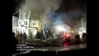 preview picture of video '20130212 2nd Alarm East Center Street Mount Carmel'