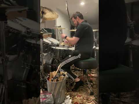 Tama Star Walnut Charcoal 5 Tom Setup tuned with Drumtune Pro