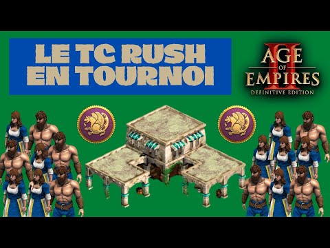 Le  Persian Douche / TC Rush en tournoi ~1400 élo sur Age of Empires II