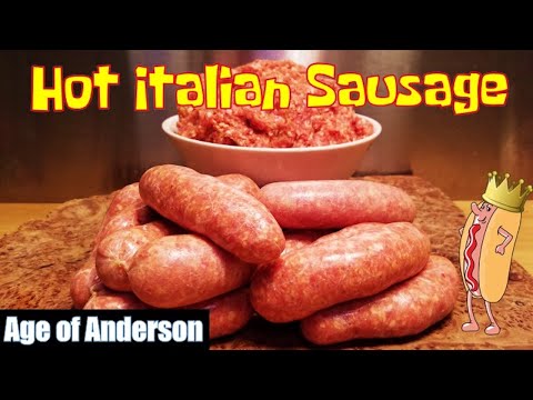 Grinder to Grill: Hot Italian Sausage