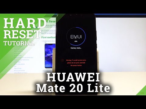 HUAWEI Mate 20 Lite Hard Reset / Bypass Screen Lock / Wipe Data