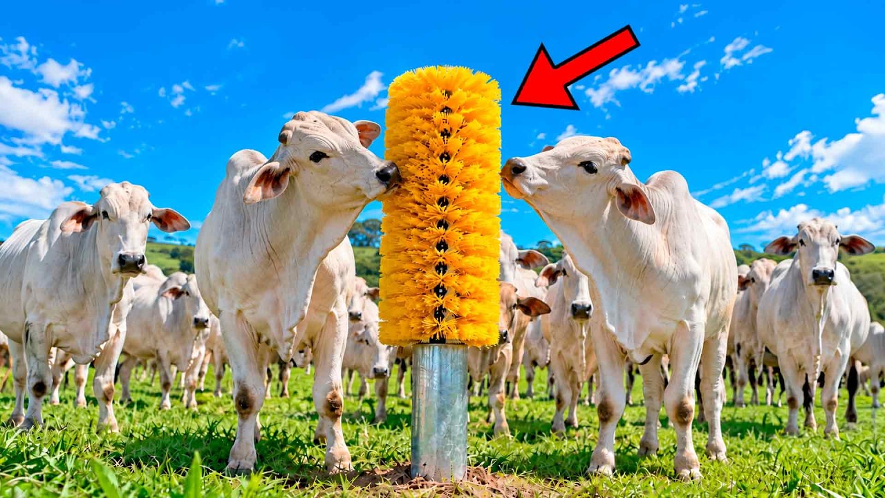 A SIMPLES INVENSÃO QUE MUDOU A VIDA DE TODAS AS VACAS DO PASTO