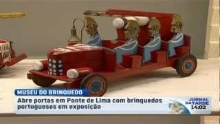 preview picture of video 'Primeiro Museu do Brinquedo Português abre portas em Ponte de Lima'