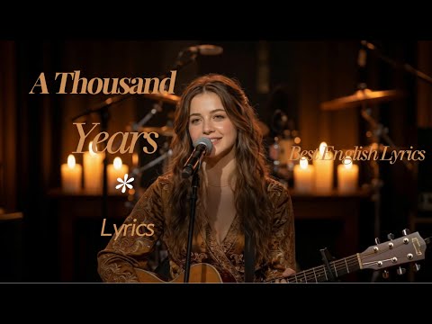 A Thousand Years &ndash; Lyrics - Christina Perri #Natalylofi #AThousandYears #ChristinaPerri