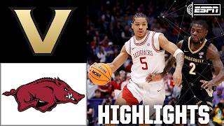 Vanderbilt Commodores vs. Arkansas Razorbacks | SEC Tournament Final | ESPN College Basketball