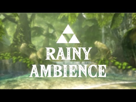 Faron Woods | Twilight Princess | Rainy Ambience [10 Hours]