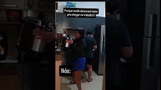 Nosso dia mais desanimado em casa 😂😂😂