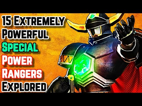15 Obscure & Extremely Powerful Special Power Rangers
