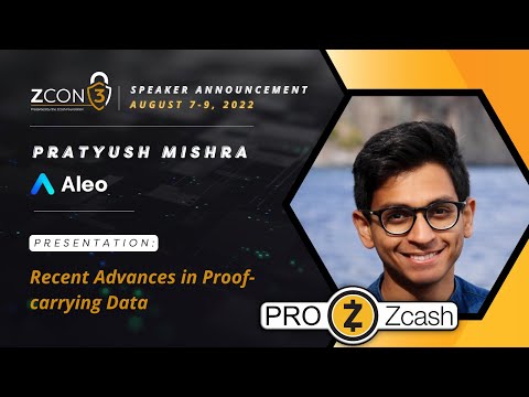 ZCON3: Подтверждающие данные SNARKs - Proof Carrying Data