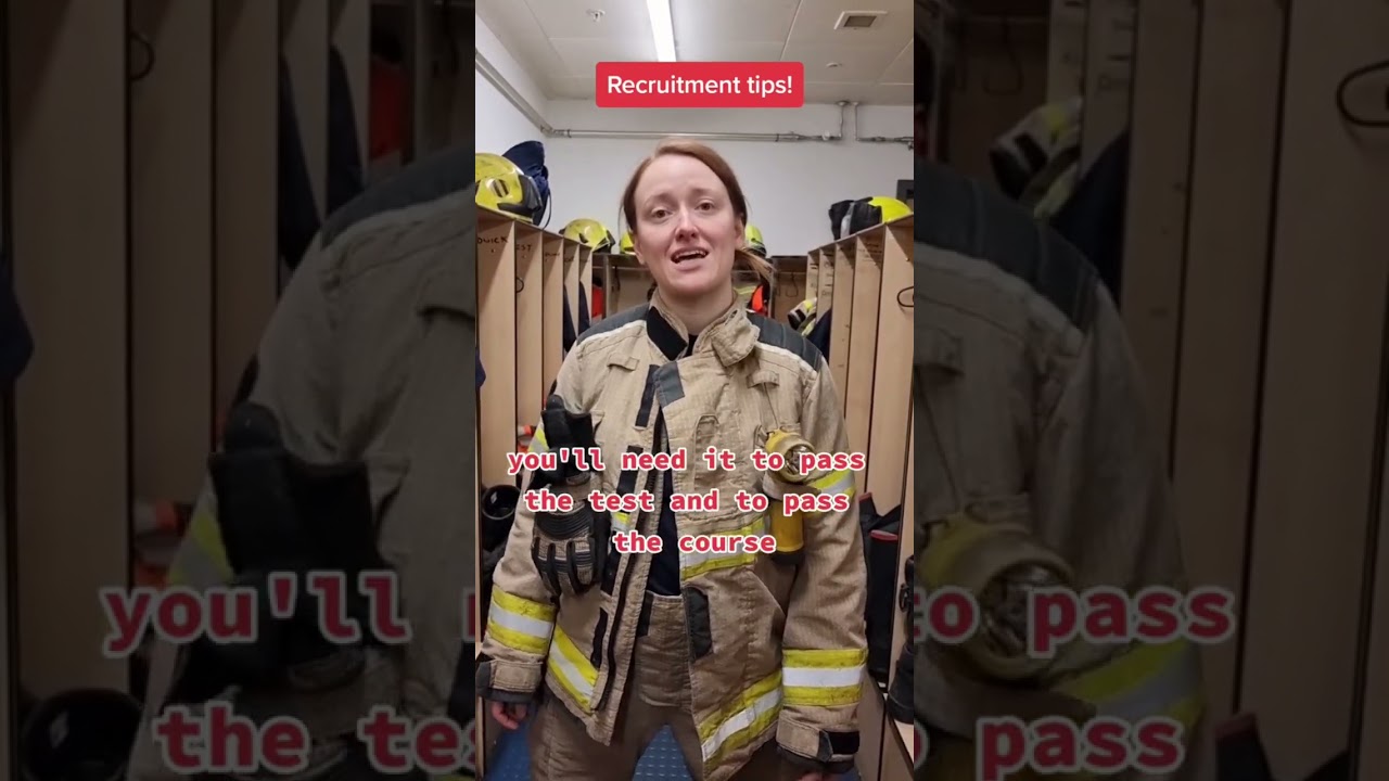 Firefighter recruitment tips