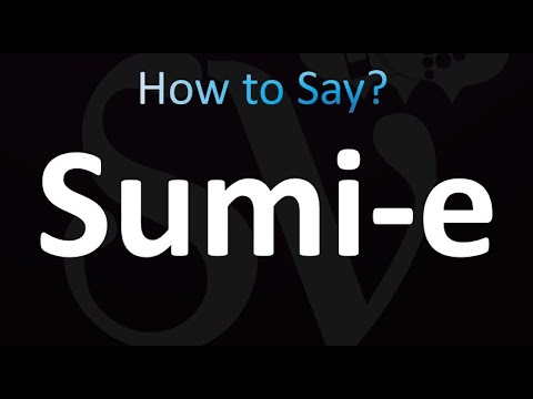 How to Pronounce Sumi-e (correctly!)