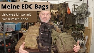 Meine EDC Bags & was ich so mit mir rumschleppe!  4K