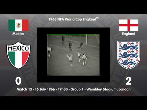 1966 FIFA World Cup England™ - Match 13 - Group 1 - Mexico 0 x 2 England