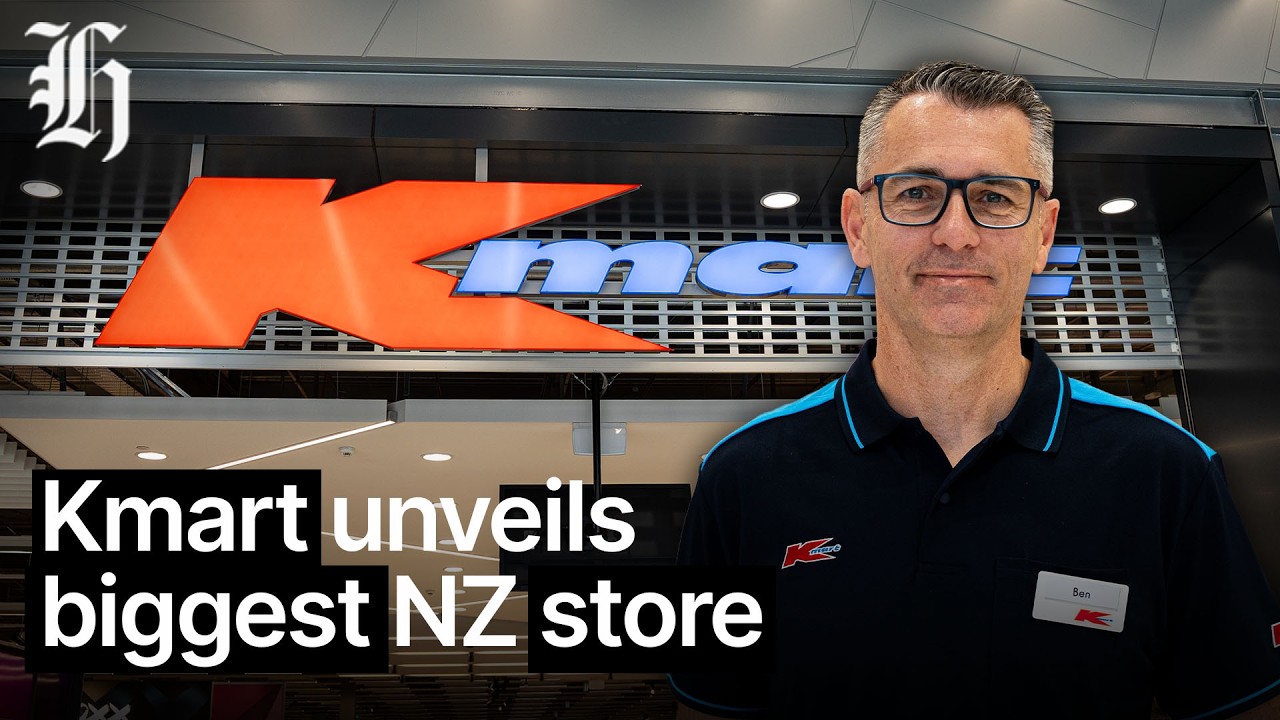 Kmart unveils its biggest NZ store yet | Herald NOW Business