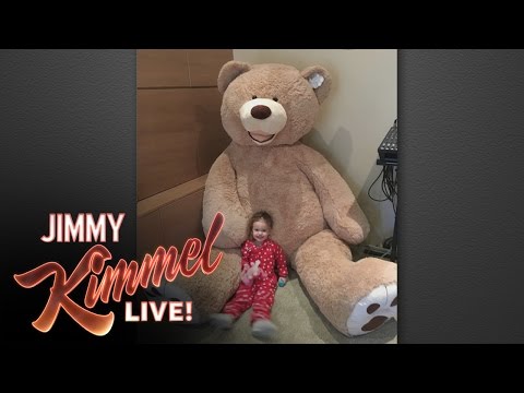 Jimmy Kimmel's Giant Stuffed Bear Revenge