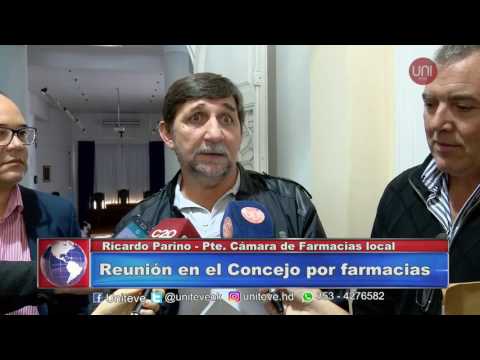 Reunion de Farmacias y Concejales.