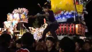 preview picture of video '2014年久慈秋まつり（秋祭り）前夜祭～岩手県久慈市'