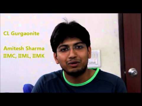 CL GURGAON  Crack CAT with us   Student Testimonial1