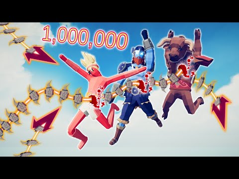 1.000.000 DAMAGE INFERNAL WHIP vs EVERY UNIT | TABS - Totally Accurate Battle Simulator