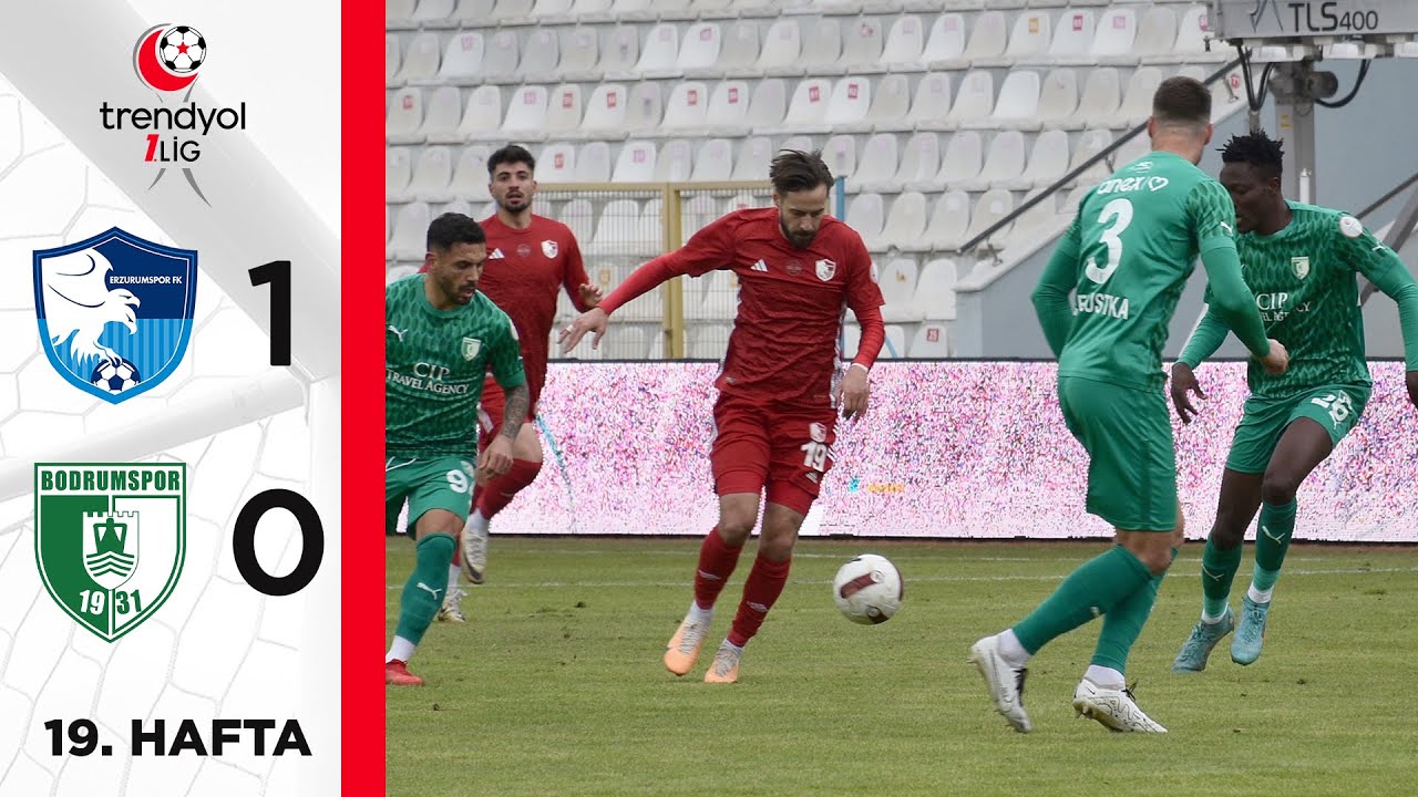 BB Erzurumspor vs Bodrumspor highlights