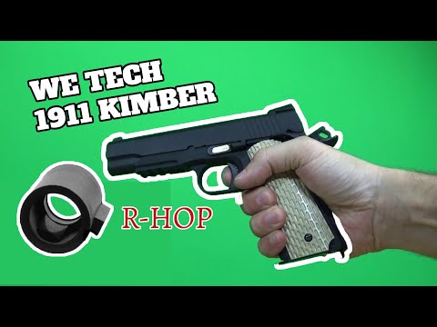 FULL REVIEW | WE KIMBER 1911 |Stock RHOP bucking!!!