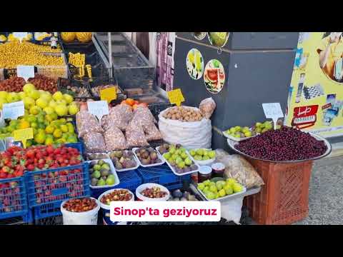 Sinop'ta geziyoruz. Sinop yürüyüş turu 4K. Sinop Walking Tour 4K. #sinop #gezilecekyerler  #travel 
