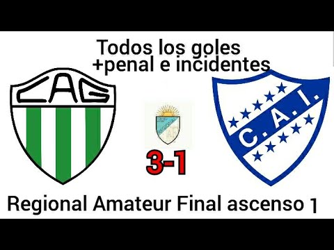 Todos los goles+incidentes|Final Regional Amateur| Germinal (Rawson) 3-1 Independiente (San Cayetano