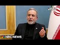 Iranian Foreign Minister Says There Is No Request For A Ceasefire