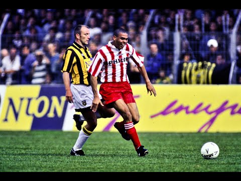Eredivisie 1994 - 95   Vitesse   vs   PSV    Ronaldo  with 17 years old