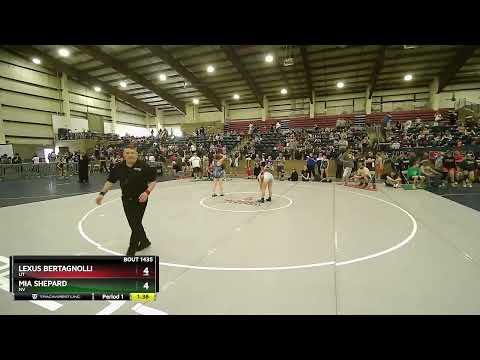 112 Lbs Quarterfinal - Lexus Bertagnolli, UT Vs Mia Shepard, NV Be91