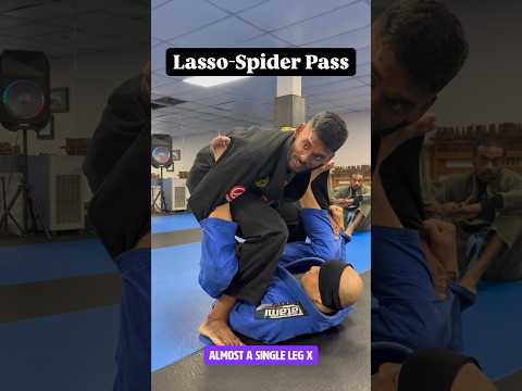 Advanced Lasso Spider Guard Pass #lassoguard #spiderguard #guardpass