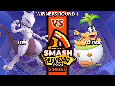 Smash Parmesan 11 | Winners Round 1| E200 [Mewtwo] vs Itz Yack [Iggy]