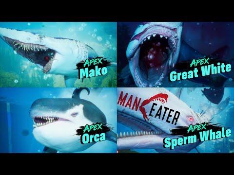 Maneater - Megabulldon vs All Apexs - No Evolutions