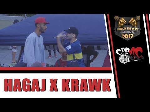 🎤 Hagaj x Krawk 🎤  | 2ª Fase | #CPBMC2017 | Seletiva SP Duelo de MCs Nacional | CPBMC🎤