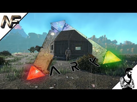 Ark: Dragonpunk Crystal Isles - NEW BASE PLACE! S1E10