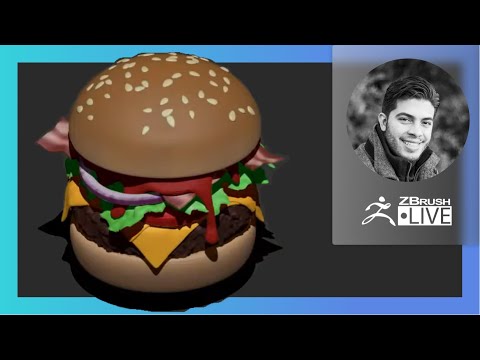 ZBrush Guides: Make it Happen in ZBrush! Cheeseburger Edition - Pablo Muñoz Gómez - ZBrush 2021.6