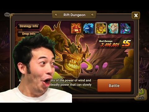 Summoners War: SS EVERY RIFT BEAST