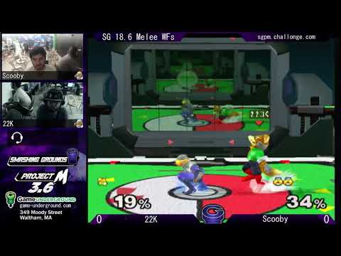 SG at GU 18.6 Melee WF - 22K (Sheik, Jigglypuff) vs Scooby (Sheik)