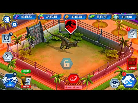 CODE 19 UNLOCKING VELOCIRAPTOR GEN 2 X3 MAXED 999+ | JURASSIC WORLD THE GAME