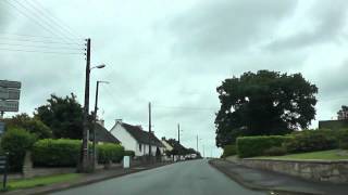 preview picture of video 'Driving Along Rue Louis Raoul D28, Callac, Côtes-d'Armor, Brittany, France 20th June 2012'