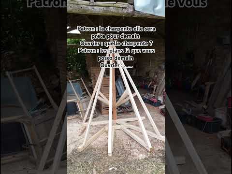 charpente affaires pour demain #charpente #couverture #fun #BTP