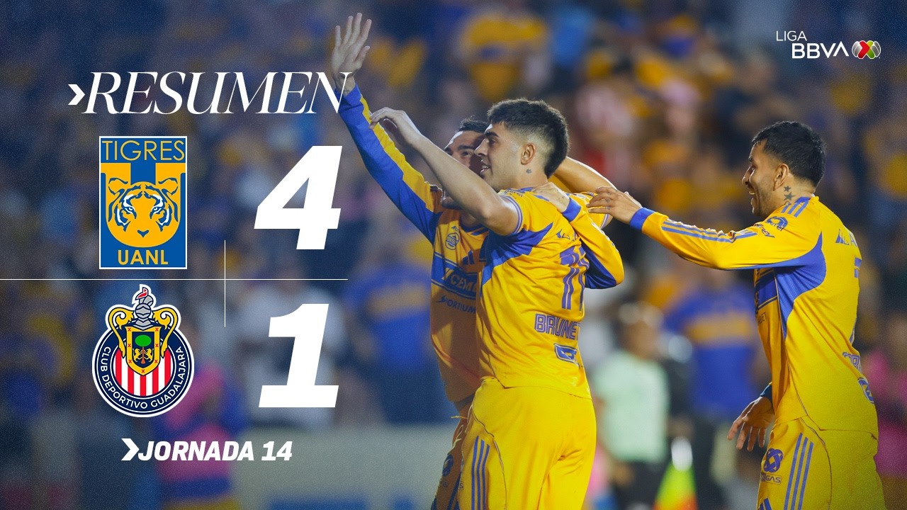 Tigres UANL vs CD Guadalajara Highlights