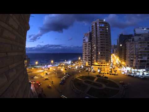 Timelapse Sidi Beshr Alexandria