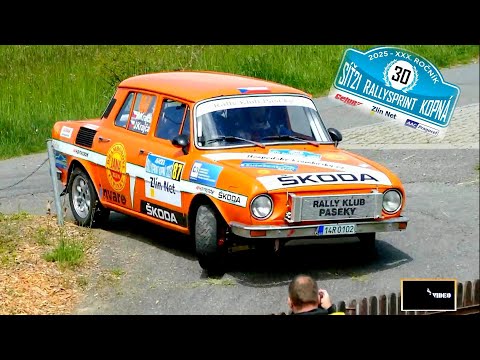 RALLYSPRINT KOPNÁ 2025   Petr  Krajča Jaroslav Krajča  Škoda 100 L