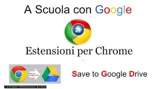 Estensione Chrome: Come usare "Salva in Google Drive"